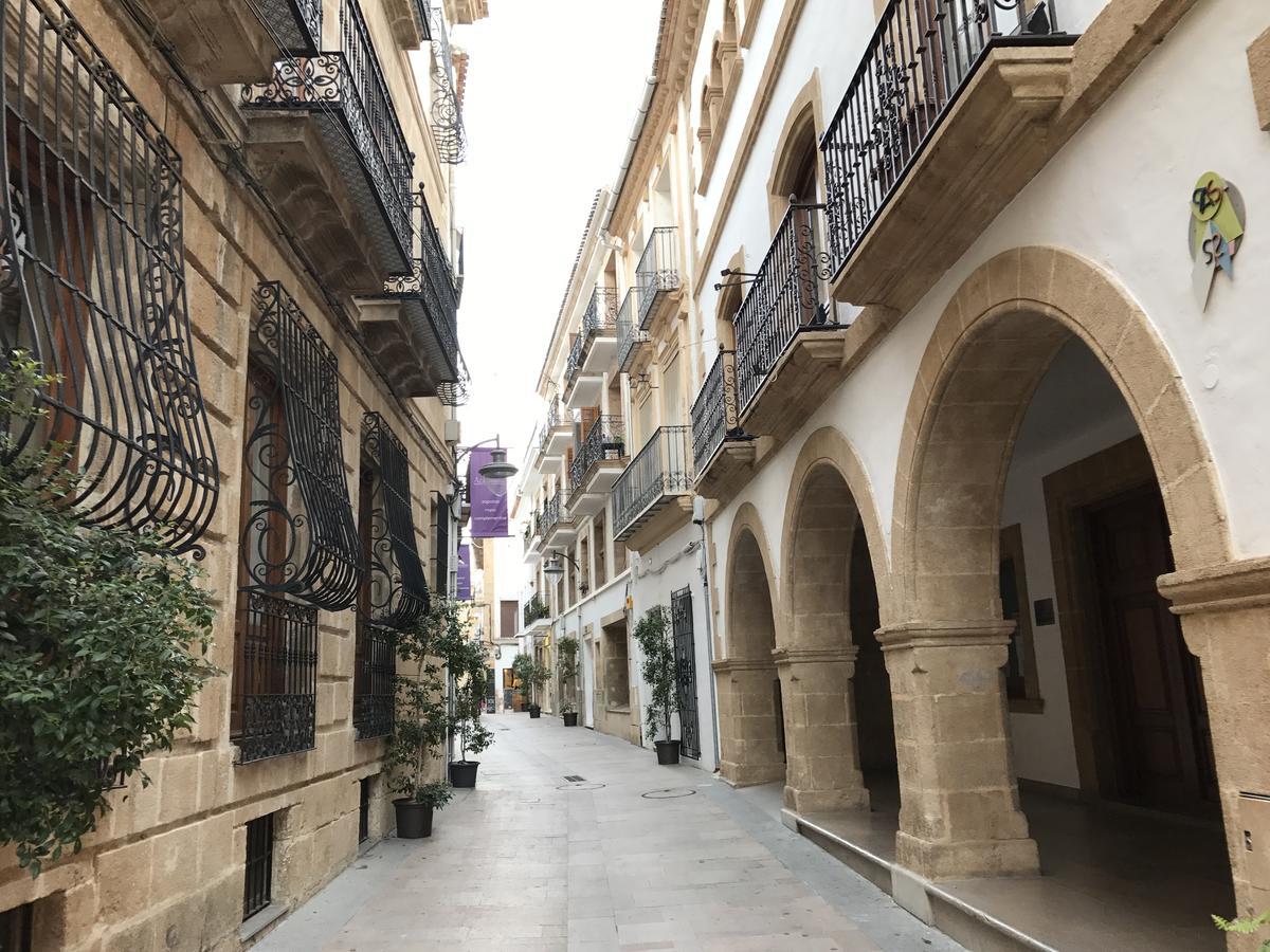 No4 Casatosca Javea - Apart Attico Con Terraza - Escaleras - En El Centro Del Casco Antiguoアパートメント エクステリア 写真